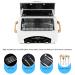 WOWOHI High Temperature Metal Tool Cleaning Box 1.5L - Adjustable Temperature & Timer for Manicure, Pedicure, Salon & Barber Equipment - Buy Online on GoSupps.com