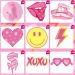 144 Pieces Pink Preppy Theme Temporary Tattoos - Assorted Cowgirl Birthday Decorations for Girls - Bachelorette Party Stickers with 9 Styles - Buy Online on GoSupps.com