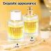 Ysimple 2Pcs 50ml Round Travel Perfume Glass Spray Bottle Refillable Perfume Atomiser Portable Clear Glass Empty Bottle Large Cosmetic Fine Mist Atomizer for Travel Perfume Replacement - Buy Online on GoSupps.com