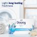 Downy Light Mega Dryer Sheets Fabric Softener Dryer Sheets Ocean Mist 120 Count - Buy Online on GoSupps.com