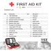 SHBC Compact First Aid Kit (139 Piece) - Adventure Medical Kit with Waterproof Case - Includes Emergency Blanket, Fire Starter, Compass, Wire Saw - for Survival, Home, Car, Camping, Hiking, Hunting, Sports - Buy Online on GoSupps.com