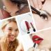 MILEDUO 10X Magnifying Makeup Mirror | Suction Cup & Travel Friendly | Ideal for Plucking Eyebrows | 4 Inch | 1 PCS - Buy Online on GoSupps.com
