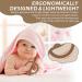 Soothing Silicone Baby Toothbrush with Suction Base - 3-in-1 Teething Toy for Infants - Textured for Gum Massage and Teething Relief - Includes Easy-Hold Handle and Car Seat Toy - Brown - Buy Online on GoSupps.com