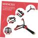 Healeved 1pc Eyebrow Tool Shaper Kit Eyebrow Guide Eyebrow Template Eyebrow Stencil for Beginner - Buy Online on GoSupps.com