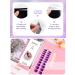 Kalolary Gradient Purple Gel Nail Polish Strips - 20 Semi Cured Full Wraps Stickers with File & Sticks - Waterproof Decals for Women & Girls (UV/LED Lamp Required) - Buy Online on GoSupps.com