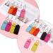 Sliverdew 8 Pcs Chapstick Holder Key Chain - Lip Balm Sleeve Pouch & Lipstick Keychain for Women - Ideal Travel Accessories - Buy Online on GoSupps.com