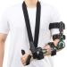 Hinged ROM Elbow Brace with Hand Grip Post OP Elbow Brace with Sling Stabilizer Arm Injury Recovery Splint Support for Post-Op Surgery Recovery Fracture Rehabilitation Left Left Arm