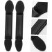 Beavorty 100pcs Brush Eyeshadow Applicator Double Sided Brush Beauty Sponge Mini Makeup Sponge Kit Black Size 1 - Buy Online on GoSupps.com
