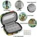 Cool T-Rex Dinosaur Travel Pill Organizer Bag | Portable 7-Day Pill Case with Zipper | Ideal for Family Travel & Daily Use - Buy Online on GoSupps.com