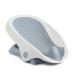 Summer Clean Rinse Baby Bather (Gray)  Bath Support for Use on the Counter, in the Sink or in the Bathtub, Has 3 Reclining Positions and Soft, Quick-Dry Material  Use from Birth until Sitting Up