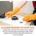 Bar Keepers Friend Soft Cleanser 13oz Cookware Cleaner Bundle with Microfiber Towel & Sponge - Bleach-Free Pot and Pan Cleaning Solution - Buy Online on GoSupps.com