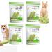 Shenrongtong cat grass bite cat grass sticks for domestic cats cat grass causative nack cats tooth cleaning cat grass stick hair removal pet snacks dental care 4 pieces