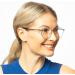 SeeLife Silver Round Metal Wire Reading Glasses | +1.0 Strength | Men & Women - Buy Online on GoSupps.com