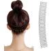 Wire Hair Combs U Pin Stretchable Hair Side Combs Hair Updo Styling Tool Hair Finishing Fixer Comb Decorative Bangs Holder For Women & Girls Hairstyle Hair Combs For Women - Buy Online on GoSupps.com