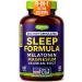9-in-1 Melatonin Sleep Aid for Adults - USA Made Lab Tested with Melatonin 5mg and 108mg Magnesium for Sleep - TRAACS Ashwagandha Valerian Root GABA 5HTP Herbal Sleep Supplement Vegan 60 Caps - Buy Online on GoSupps.com