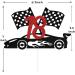 Sriburcio Black Glitter Race Car 18 Cake Topper Happy 18th Birthday/Cheer to 18 Years Race Car Themed 18th Birthday Party Decorations - Buy Online on GoSupps.com