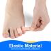 Pinky Toe Protectors 12pcs - Silicone Gel Cushion Sleeves for Toe Pain Relief - Ajoysoul Peach Toe Covers for Corns, Blisters, Calluses - Buy Online on GoSupps.com