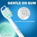 10 Pack Sonicare Compatible Replacement Toothbrush Heads for Optimal Oral Care - White - Buy Online on GoSupps.com