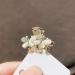 Small Rhinestone Butterfly Hair Claw Clips - 2 PCS | Mini Jaw Clips for Women and Girls - Buy Online on GoSupps.com