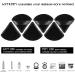 Sibba 12Pcs Powder Puff Triangle Shape Face Makeup Puff for Loose Powder Foundation Soft Cosmetic Sponge Wet and Dry Powder Puff Pads Large Body Cotton Powder Cushion Puffs (Black) Pattern 02 - Buy Online on GoSupps.com