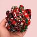NAUZE 4 Pieces Christmas Snowflake Hair Scrunchies Plaid Elastic Hair Bands Christmas Hair Bobbles - Buy Online on GoSupps.com