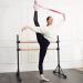 Victorem 4 FT. Portable Ballet Barre for Home - Ideal for Ballet Dancing and Stretching | Barre for Adults with Bonus Resistance Band - Buy Online on GoSupps.com
