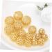 Vintage Spacer Beads- Designed with Unique Hollow Style Make it Chic and Special. Golden 1.2X1.2cm - Buy Online on GoSupps.com