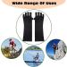 KASESSS 3 Pairs UV Gloves for Gel Nails Fingerless UV Protection Gloves Nail Art Anti UV Gloves Lightweight Nail Gloves UV Protection UV Lamp Gloves for Protect Hands from UV Light Lamp Dryer - Buy Online on GoSupps.com