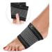 Copper Arch Support Half Socks for Plantar Fasciitis Relief - Orthotics Aid for Flat/High Arches, Heel Spurs, and Feet Pain Relief. Compression Sleeves for Women and Men with Copper Edge Technology - Buy Online on GoSupps.com
