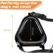 YINSHOME Dog Earmuffs | Noise Reduction Ear Muffs for Medium & Large Dogs | Hearing Protection | Black - Buy Online on GoSupps.com