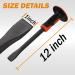 KSEIBI 283570 12 Cold Chisels with Soft Grip Handle - Flat Shank for Precision Cutting - Buy Online on GoSupps.com