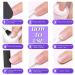 Dip Powder Nail Kit - 12 Colors Nude Pink Glitter Sun Color Changing Starter Kit for DIY Manicure at Home or Salon - Buy Online on GoSupps.com