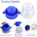 Bleu Broyeur de Comprim s Portable pour Pilules Ecrase Medicament Broyeurs de Pilules avec Compartiment de Rangement Rapide et conomique Adapt Aux Personnes g es et Aux Enfants - Buy Online on GoSupps.com