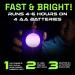 Glow Gear Golf - GlowV1 Charger Light Pack with Refills of Rechargeable Glow Golf Balls | Golf Accessories for Women & Men - Buy Online on GoSupps.com