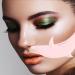 Eyeliner Stencils Mascara Guard for Eyelashes Silicone Multi-purpose Eye Makeup Tool for Beginner Eyeliner Eyeshadow Applicator Aid Tool Quick Stencil Aid Eyeliner Molds Eyeliner Stencil Pads Pink - Buy Online on GoSupps.com