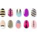 1275-Piece Nail Art Stencil Set - French Tip Guides, Stickers, Vinyl Sheets - Buy Online on GoSupps.com