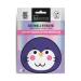 Vegan Face Mask for Children and Adults in Printed Taupe Fabric - Soothing and Moisturizing - Beauty Routine, Facial Care, Hydrates the Skin - Gift Idea for Girls, Women, Easy to Apply - 1 Unit