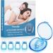 Silicone Magnetic Snore Stopper - Blue (4pcs) | Anti Snoring Nose Clip for Quieter Sleep - Buy Online on GoSupps.com