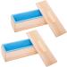 DOYOLLA Silicone Soap Loaf Molds with Wooden Box and Covers - Set of 2 (84oz) - Ideal for Homemade Soaps - Random Color - Buy Online on GoSupps.com