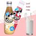 Milkshake Mix Bundle with 1x Crusha Vanilla 500ml 1x Crusha Strawberry 500ml 1x Reusable Silicone Straw and 1x Wonder Bundles Milkshake Recipe Leaflet - Buy Online on GoSupps.com