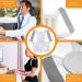 LyfeFocus S1 Premium Invisible Breathable Back Posture Corrector - White Large (Pack of 1) - Buy Online on GoSupps.com