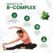 Himalayan Organics Vitamin B Complex with 100% RDA B1 B2 B3 B5 B6 B9 & B12 | 120 Veg Tablets - Buy Online on GoSupps.com