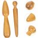 CLISPEED 2 Wooden Acupressure Sticks for Foot Massage - Light Brown - 11x2.5cm - International Shipping Available - Buy Online on GoSupps.com