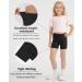 Witwot Girls Cotton Cycling Shorts - 3 Pairs Black Kids Leggings (10-12 Years) | Comfortable & Stylish Weekend Wear - Buy Online on GoSupps.com