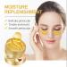 24K Gold Under Eye Patches - Reduce Puffiness & Dark Circles | Collagen Anti-Aging Eye Masks - 60PCS Moisturizing Treatment - Buy Online on GoSupps.com