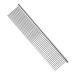 Dog comb Cat comb Pet combs Metal Dog Comb Pets Steel Comb Cat Grooming Comb Dog Grooming Comb for Removing Tangles and Knots (Silver)