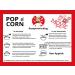 Buy Hopser Food Fun Premium Butterfly Popcorn Maize 1000g | 1:46 Pop Volume | GMO Free & Aroma Protection - International Shipping Available - Buy Online on GoSupps.com