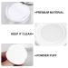 Lurrose Empty Powder Compact Foundation with Mirror - Travel-Friendly Silver Powder Pots (2pcs) | International Shipping Available - Buy Online on GoSupps.com