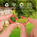 MEWTOGO 100pcs Colorful Numbered Chicken Leg Bands - Poultry Identification Rings for Birds - 16mm Size for Various Species - Buy Online on GoSupps.com