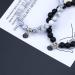 Luokifur Heart Magnetic Tar Bound Bracelets for Couples - Adjustable Pearl & Matt Stone Friendship Gifts in Black & White - Buy Online on GoSupps.com
